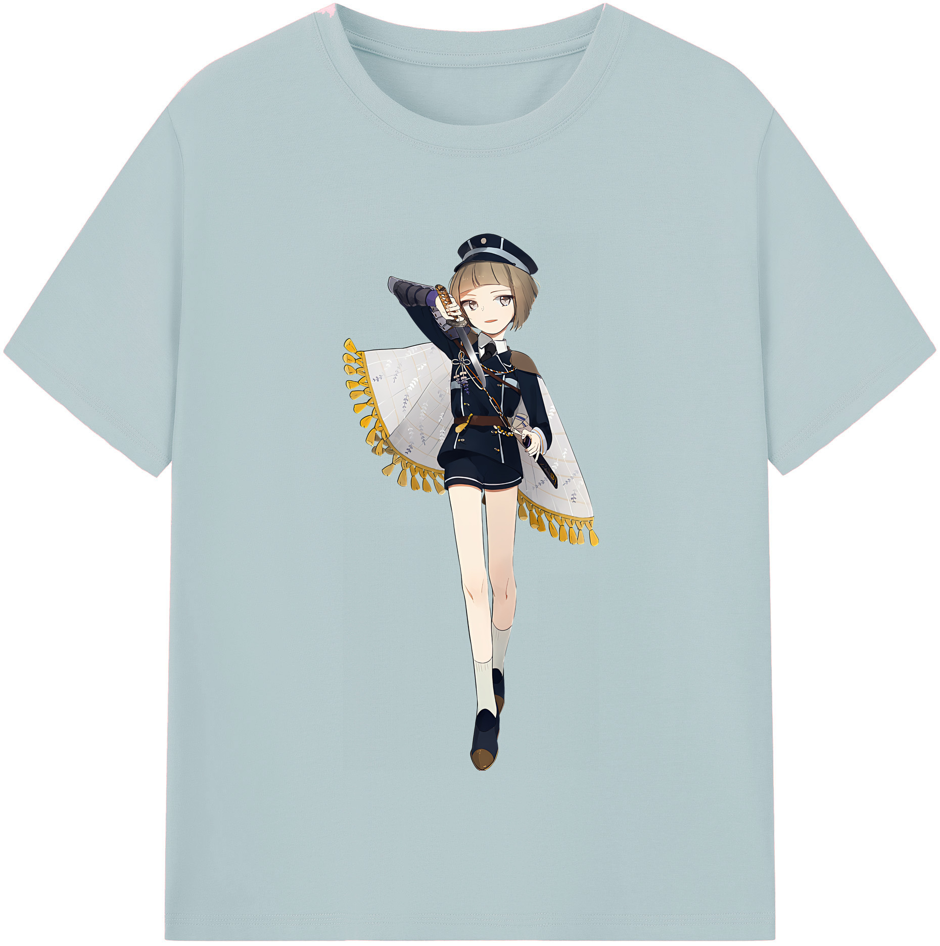 （画像用） 刀剣乱舞 Touken Ranbu 綿100％半袖Tシャツ（フロントプリント）